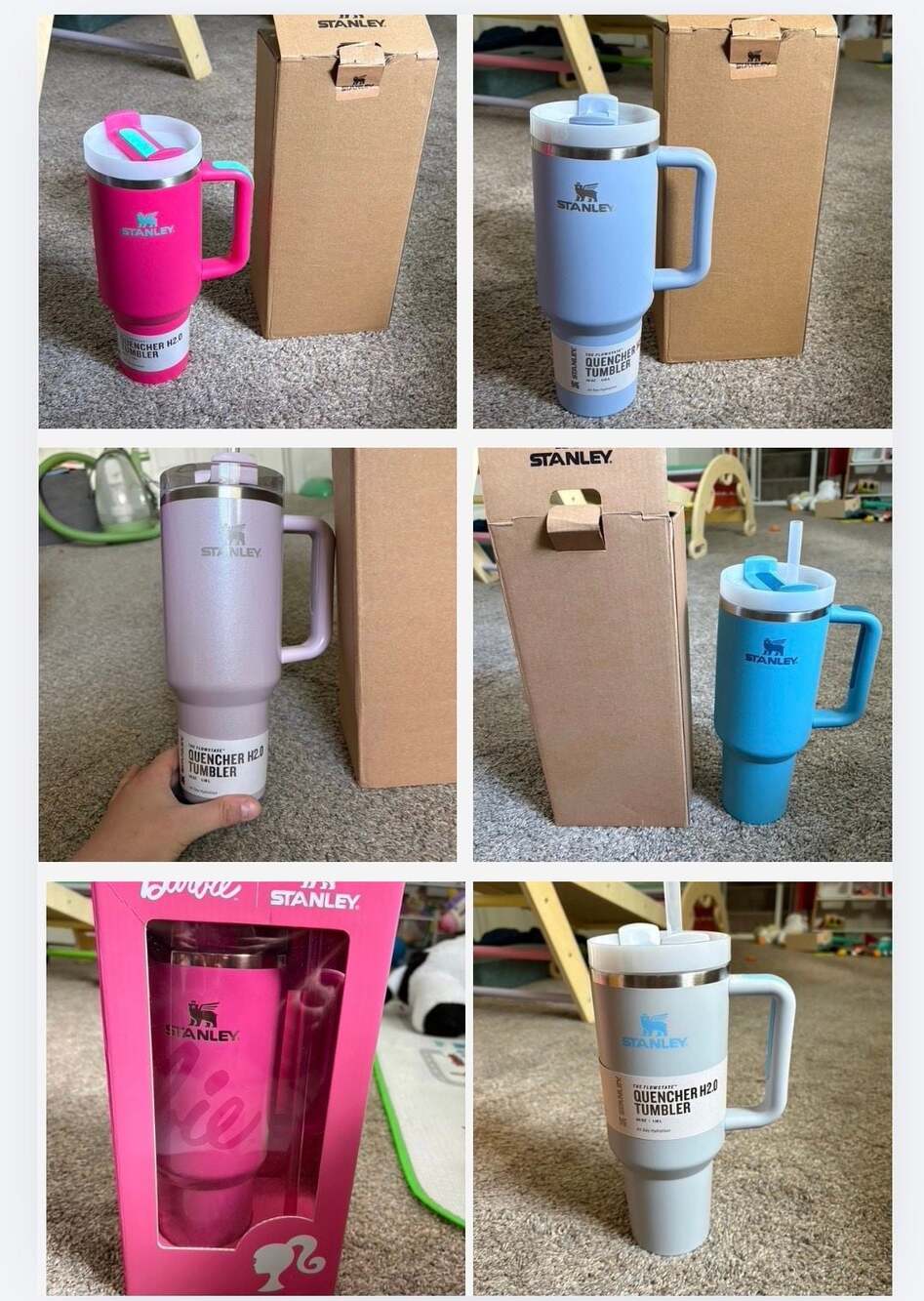 Stanley 40 oz Quencher H2.0 FlowState Tumblers -  Multiple Colors Sold Individua
